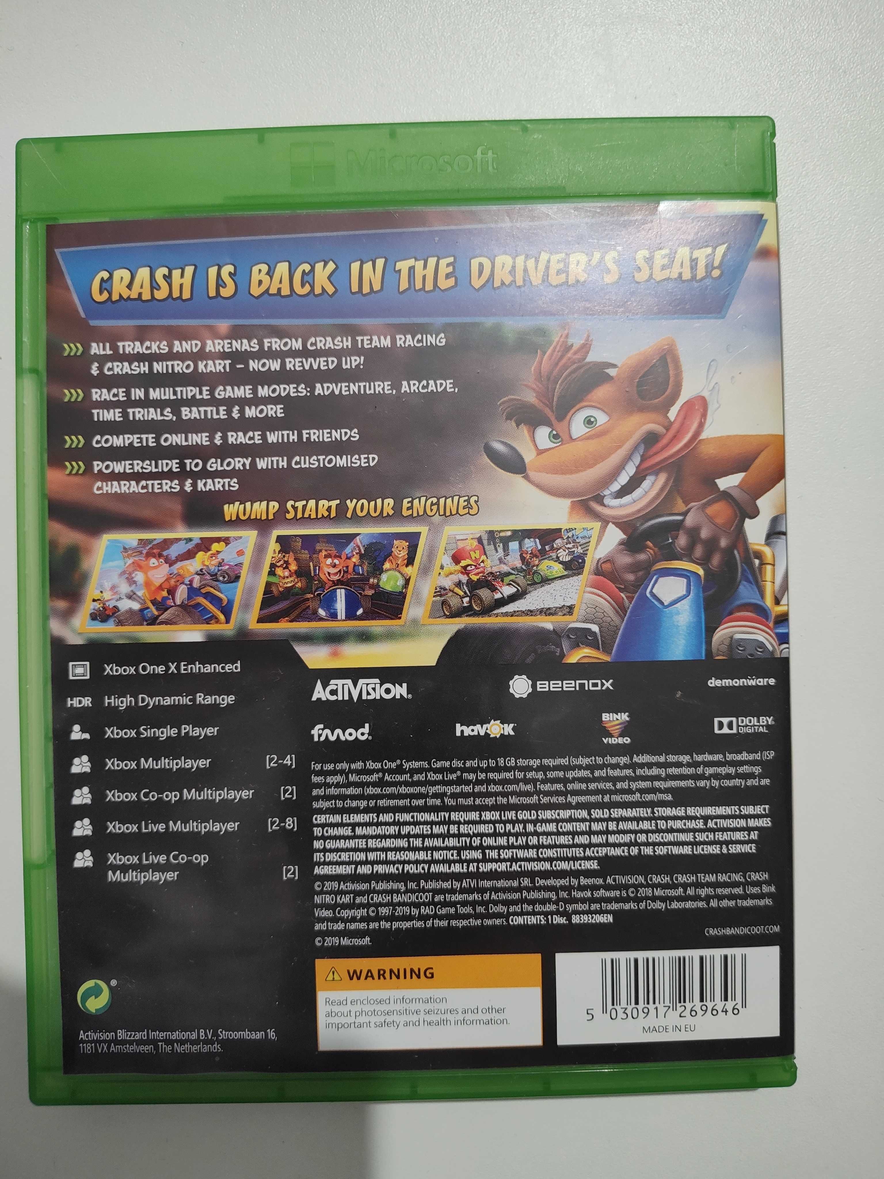 Crash Team Racing Nitro-Fueled xbox one Crash Team Racing xbox