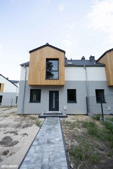 Pół bliźniaka (4-pokojowe mieszkanie) stan dewelop. bez prowizji i PCC