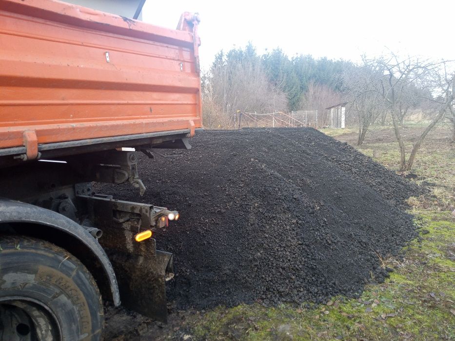 Utwardzenie terenu Piasek Ziemia ogrodowa Szlaka Gruz Betonowy