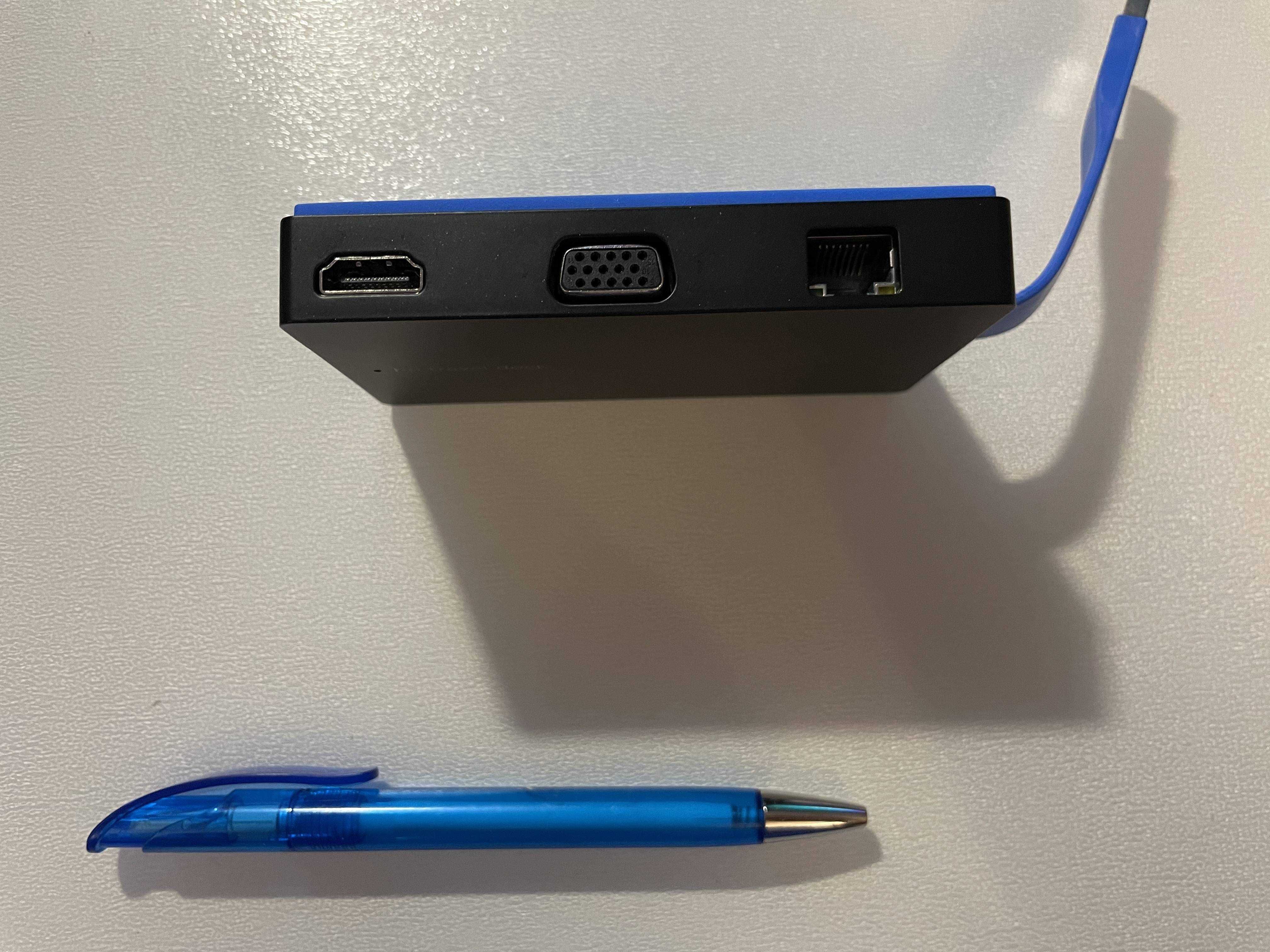 USB Podróżna stacja dokująca/ replikator portów. HP TPA I502