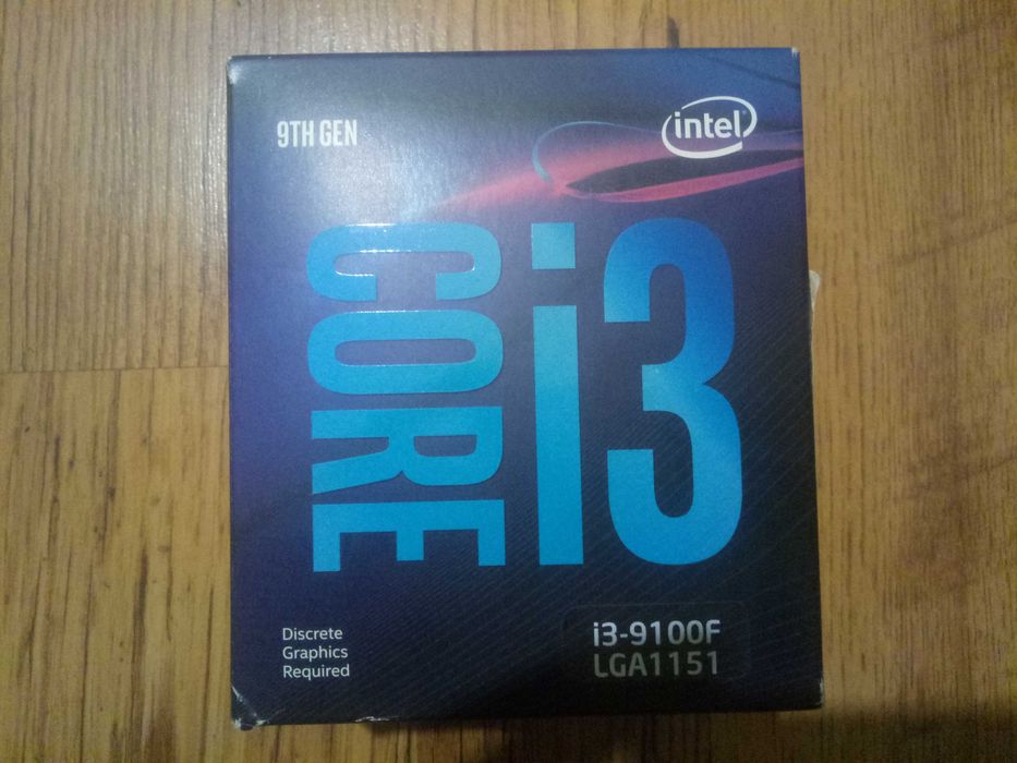 Процессор Intel Core i3 9100F