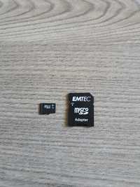 Karta pamięci do aparatu EMTEC Micro SD 2GB + adapter