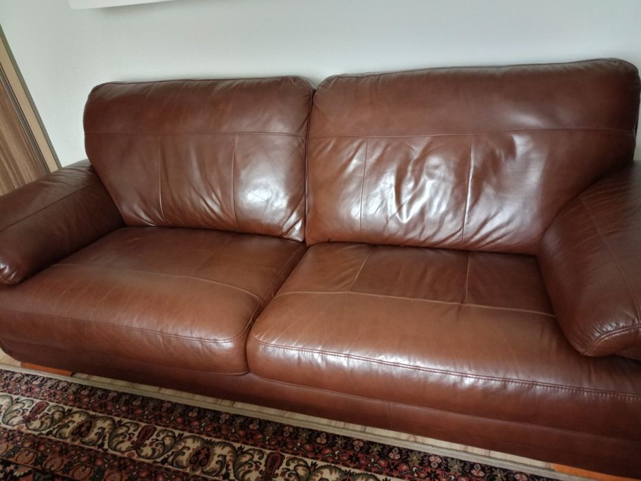 Kanapa skórzana w bardzo dobrym stanie