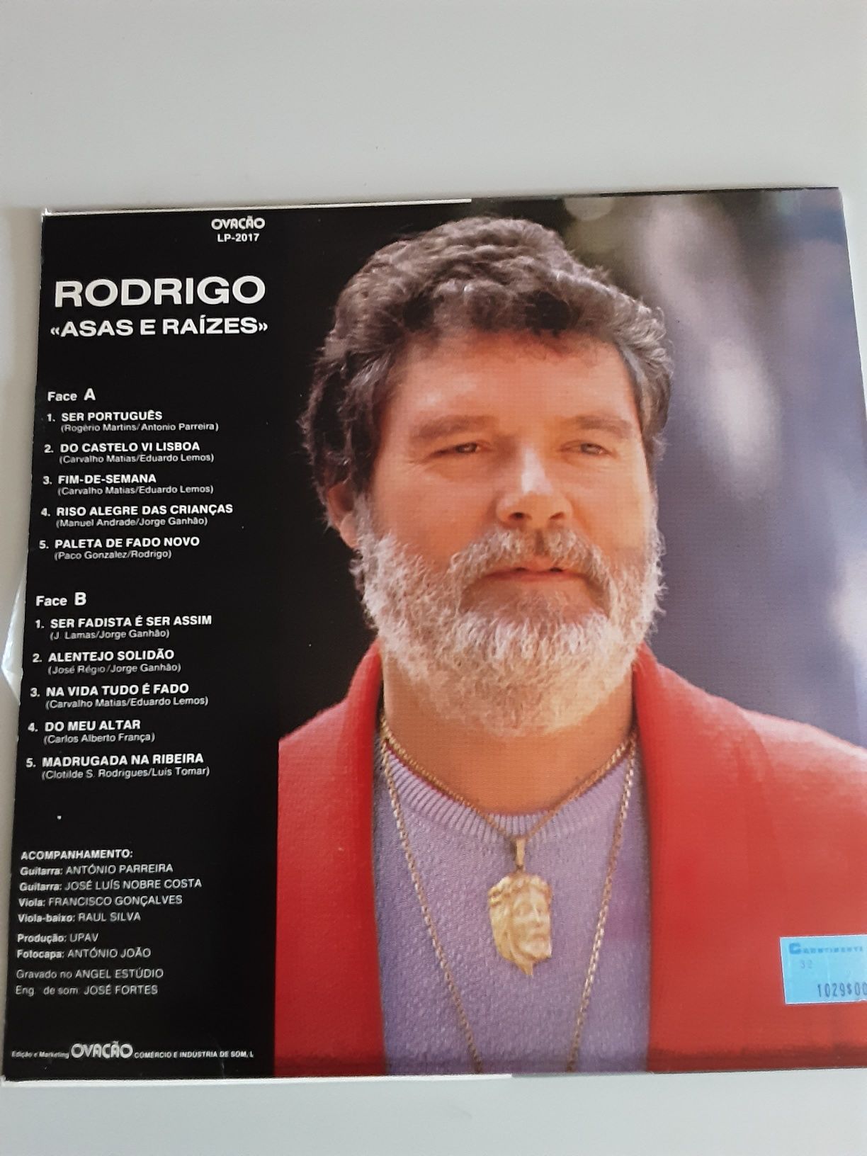 Disco Vinil Rodrigo