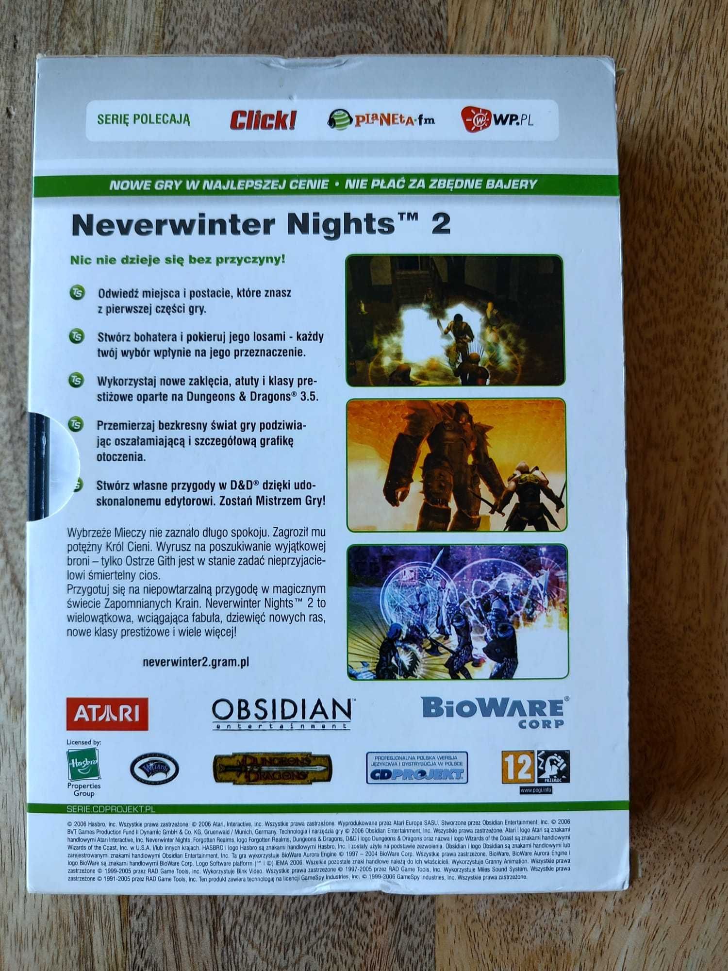 Neverwinter Nights II + Maska Zdrajcy PC