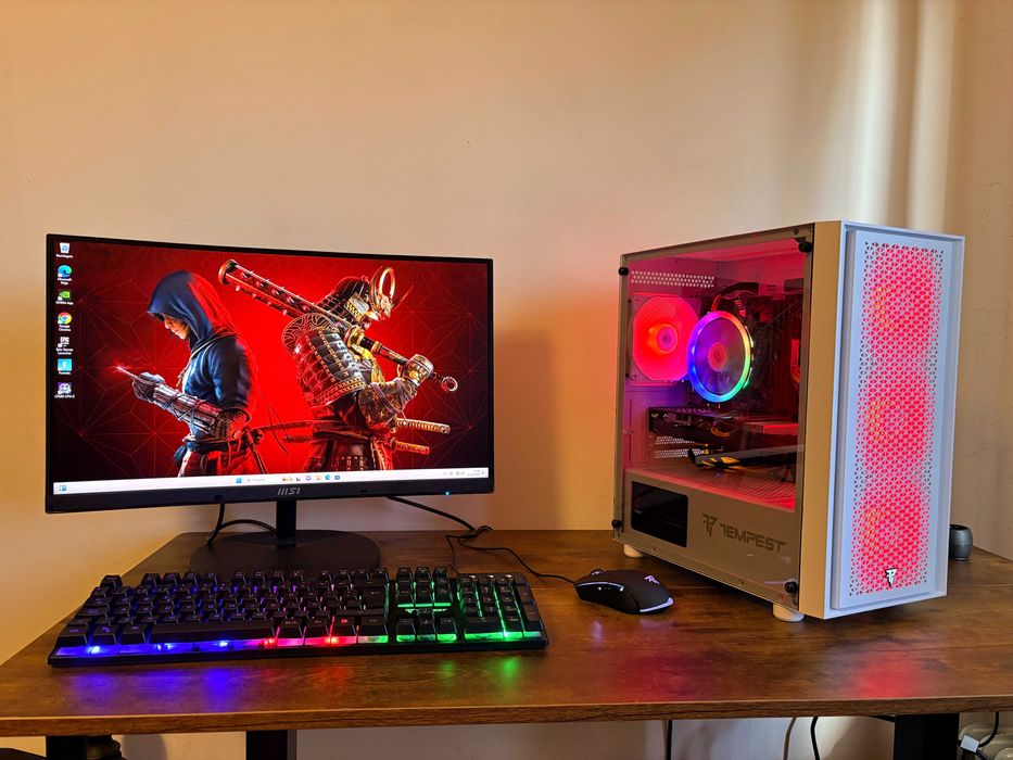 Pc/Gaming Core i7/Ram 32Gb/Nvidia 1660 6 Gb/Monitor Msi 24" Curvo