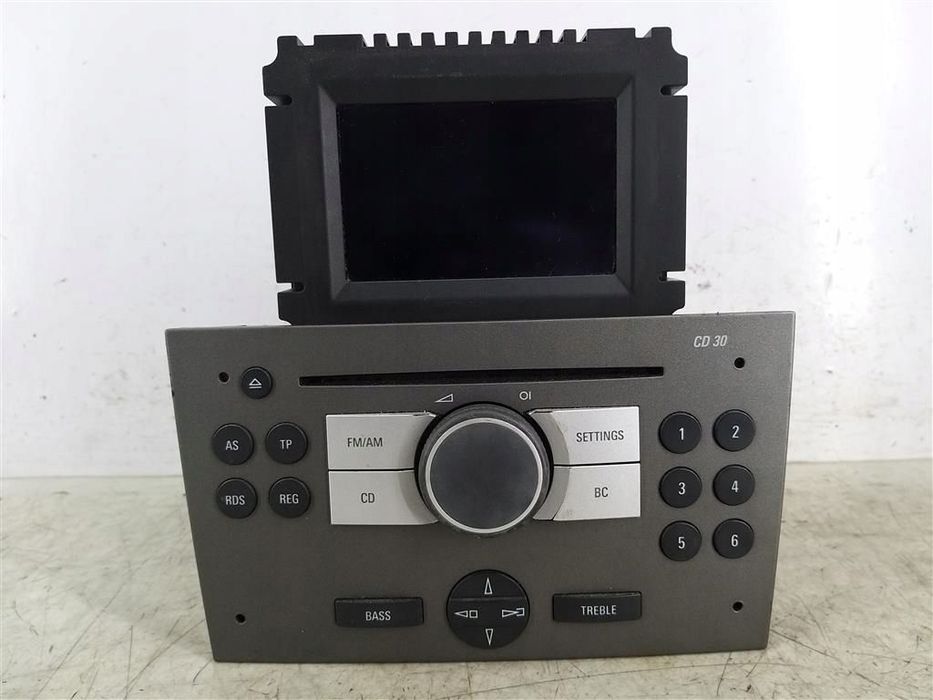 Radio+ wyświetlacz kpl Opel Vectra C BLAUPUNKT 13190853 13178765