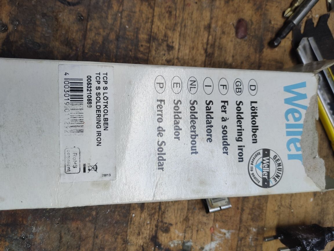 Kolba lutownicza Weller TCP S 24v 50w