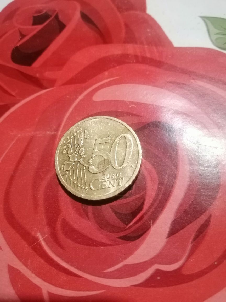 50 EURO CENT 2002 г.,2008 г.