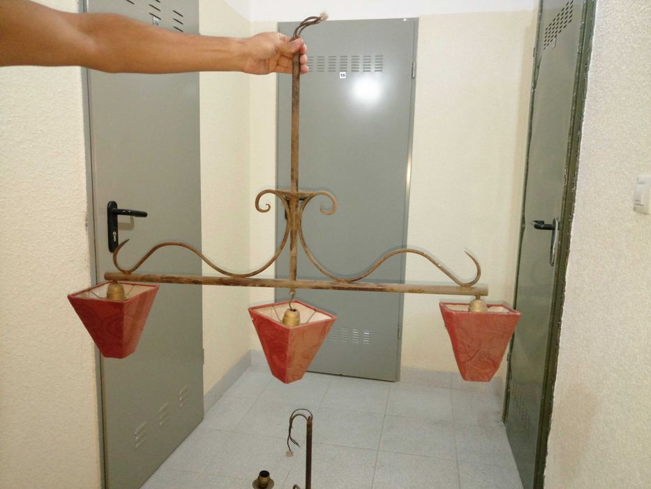 Candeeiros ferro forjado