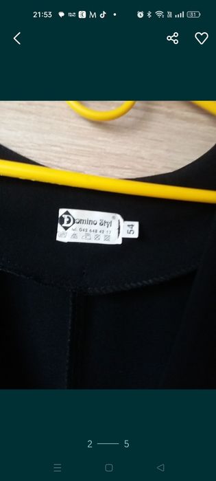 Marynarka ,żakiet czarny 54