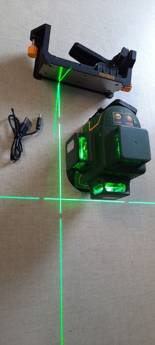 Laser POPOMAN MTM 350B a bateria  muito bom estado geral como novo