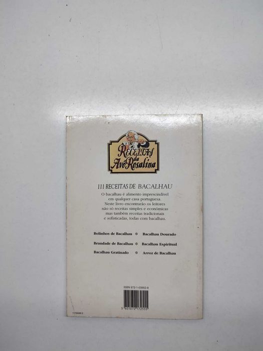Livro - 111 Receitas de Bacalhau