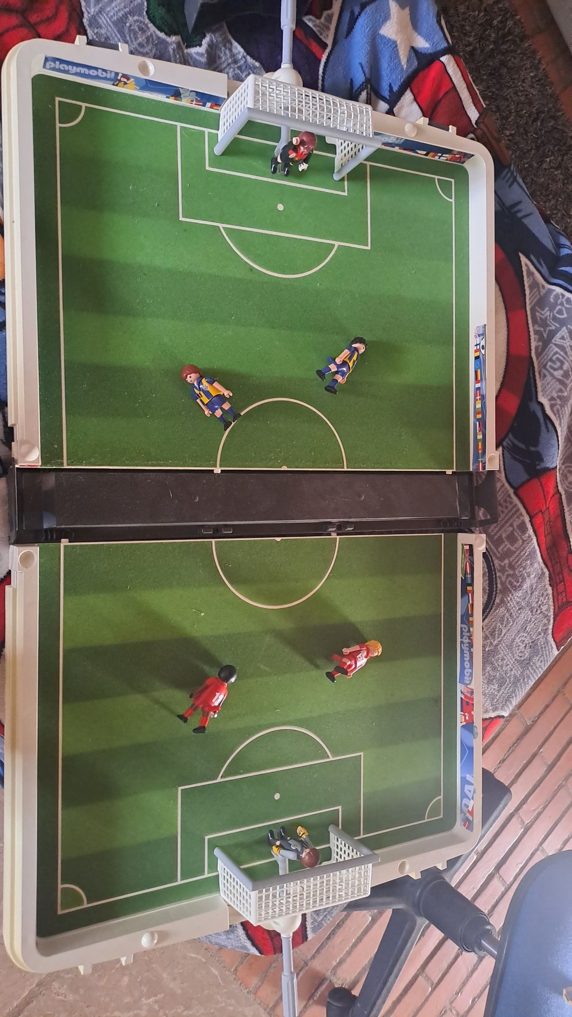 Mesa de fotebol playmobil