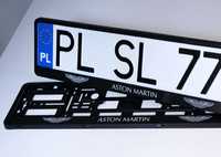 Ramki do Aston Martin pod tablice samochodowe - 2 szt