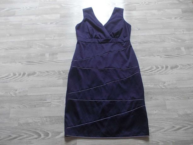 Sukienka z satyny 38/M (602)