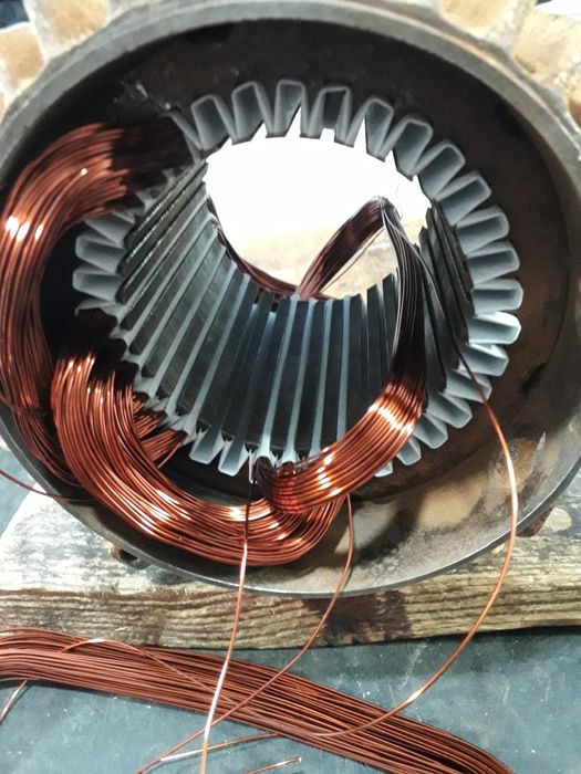 Перемотка электродвигателей