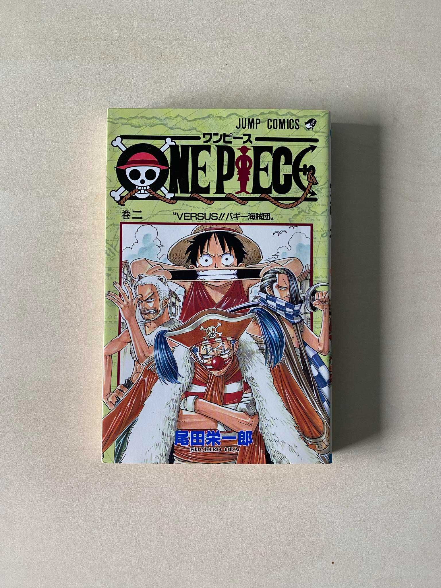 Manga One Piece TOM/VOL 1-3 po japońsku/in japanese