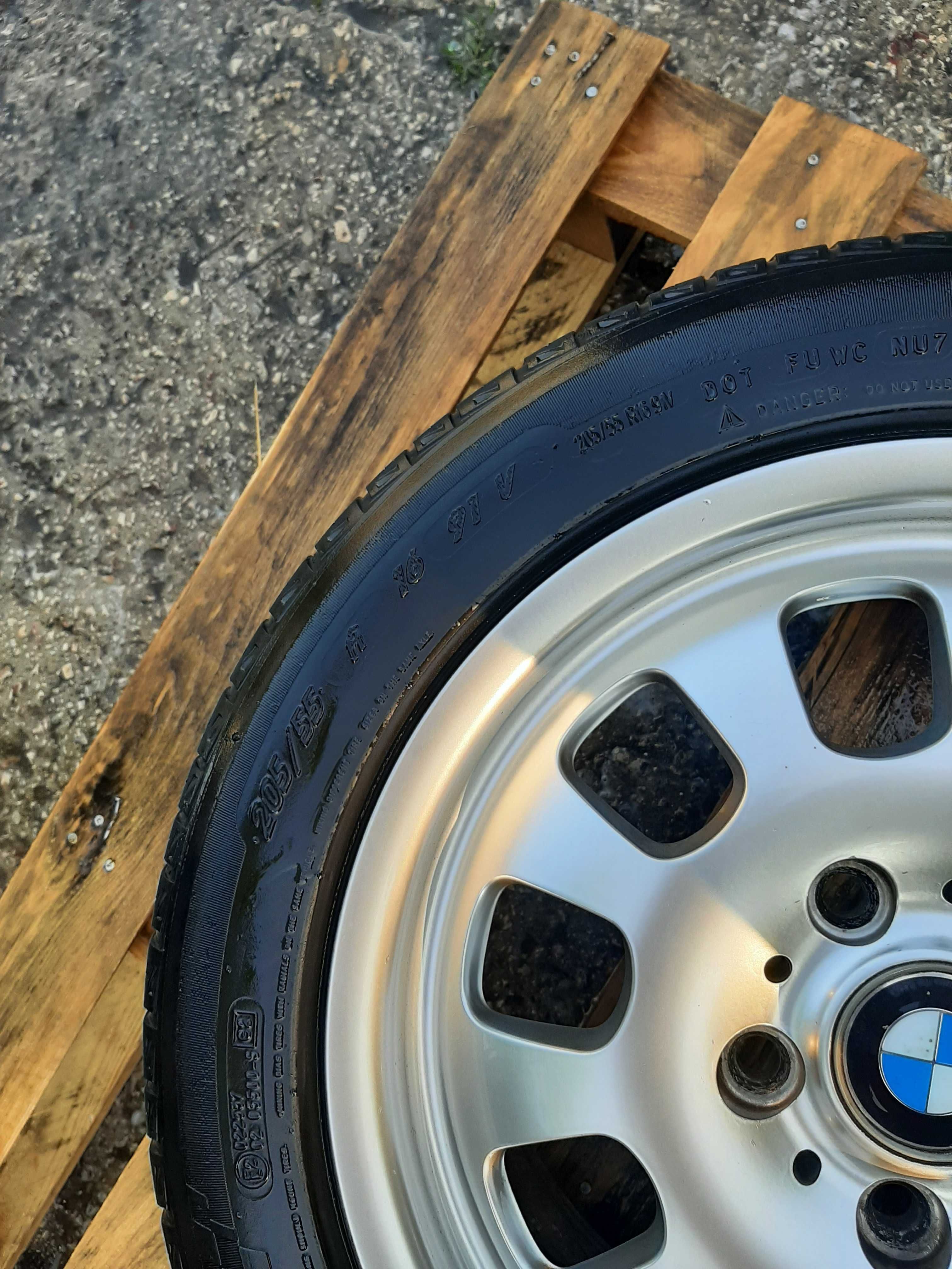 Felgi aluminiowe z oponami do BMW e46
