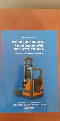 Wózki jezdniowe podnośnikowe bez wysięgnika z pytaniami egz. 8 sztuk.