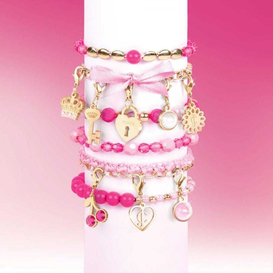 Juicy Couture: Набор для создания шарм-браслетов «Розовый стиль»
