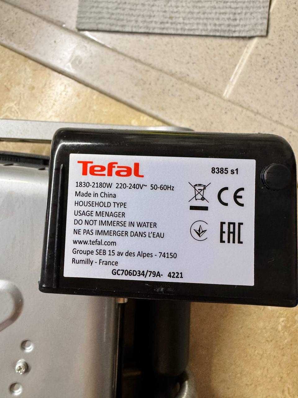 Гриль Tefal OPTIGRILL+ Initial GC706D34