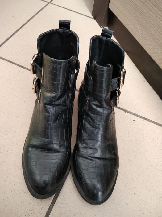 Buty czarne damskie MOHITO