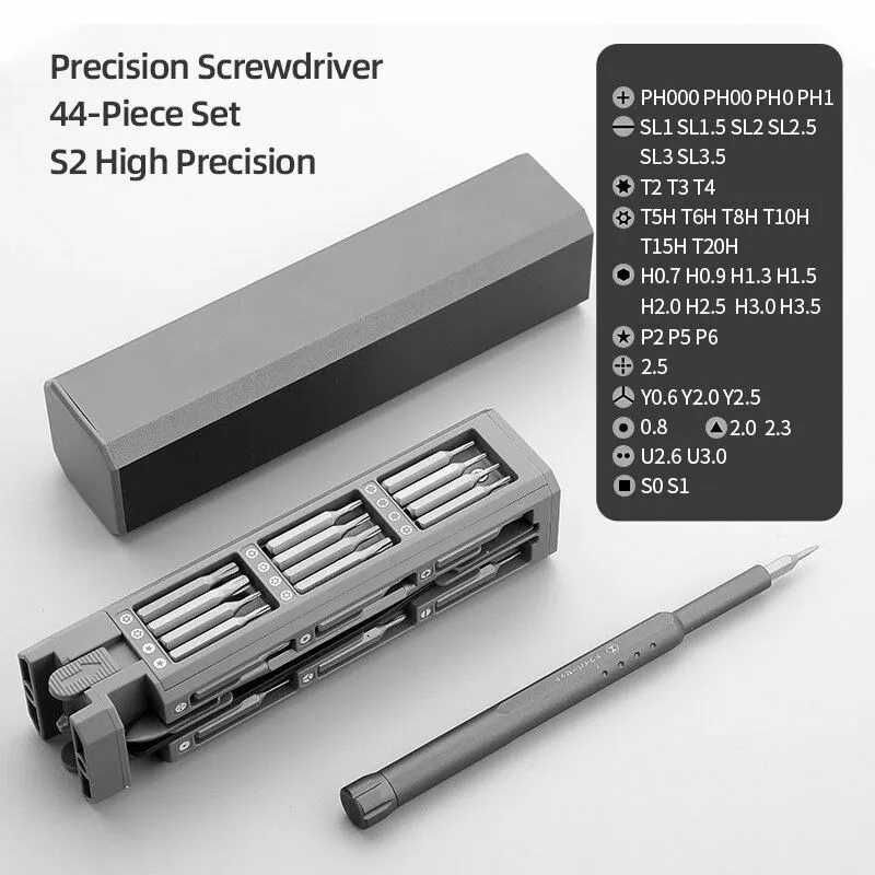 Набір викруток 30-44 в 1 Precision Screwdriver Set Delixi Airaj