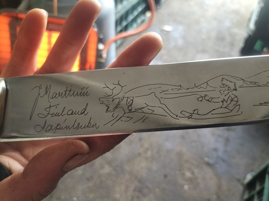 Nóż myśliwski marttini