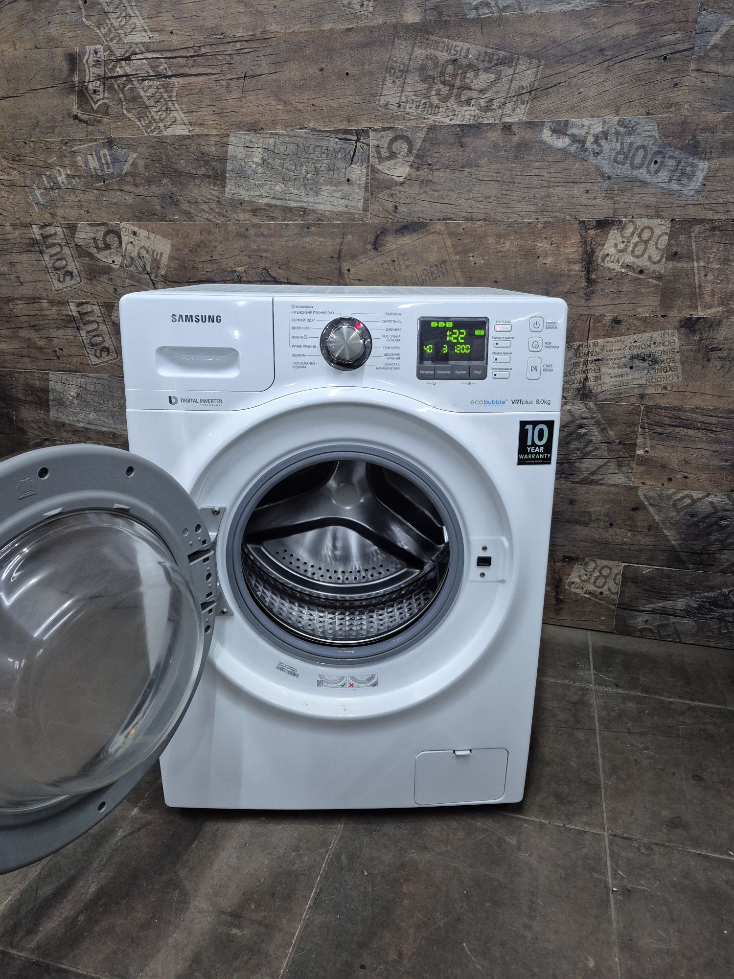 Пральна - стиральная машина Samsung  WFS7802 Digital Inverter