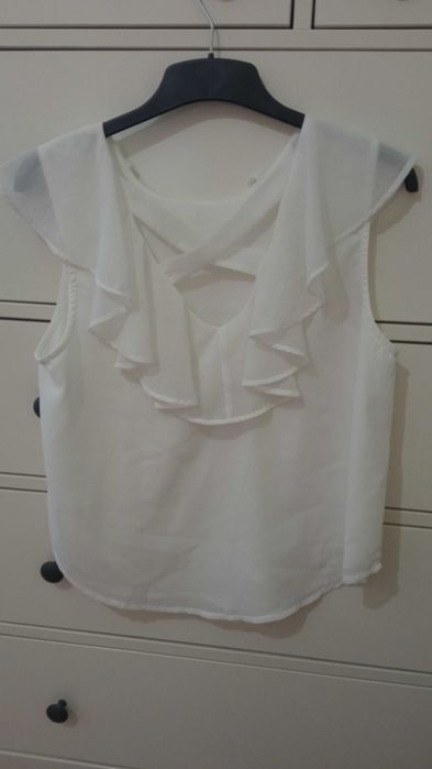 Blusa branca da Tiffosi