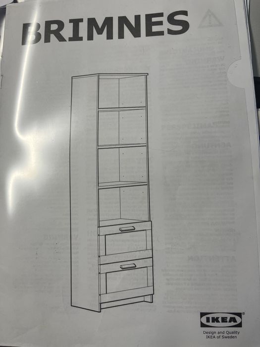 IKEA Brimnes regał biały