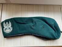 Beret zielony wojskowy rozmiar 59 – stan bardzo dobry