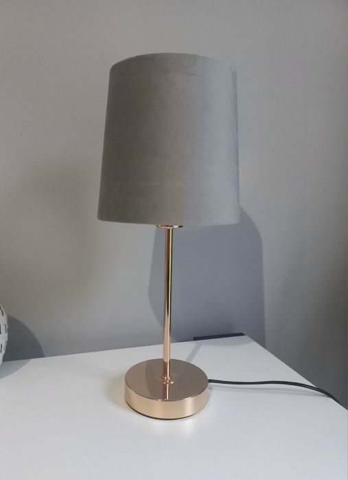 Szaro-Złota lampka