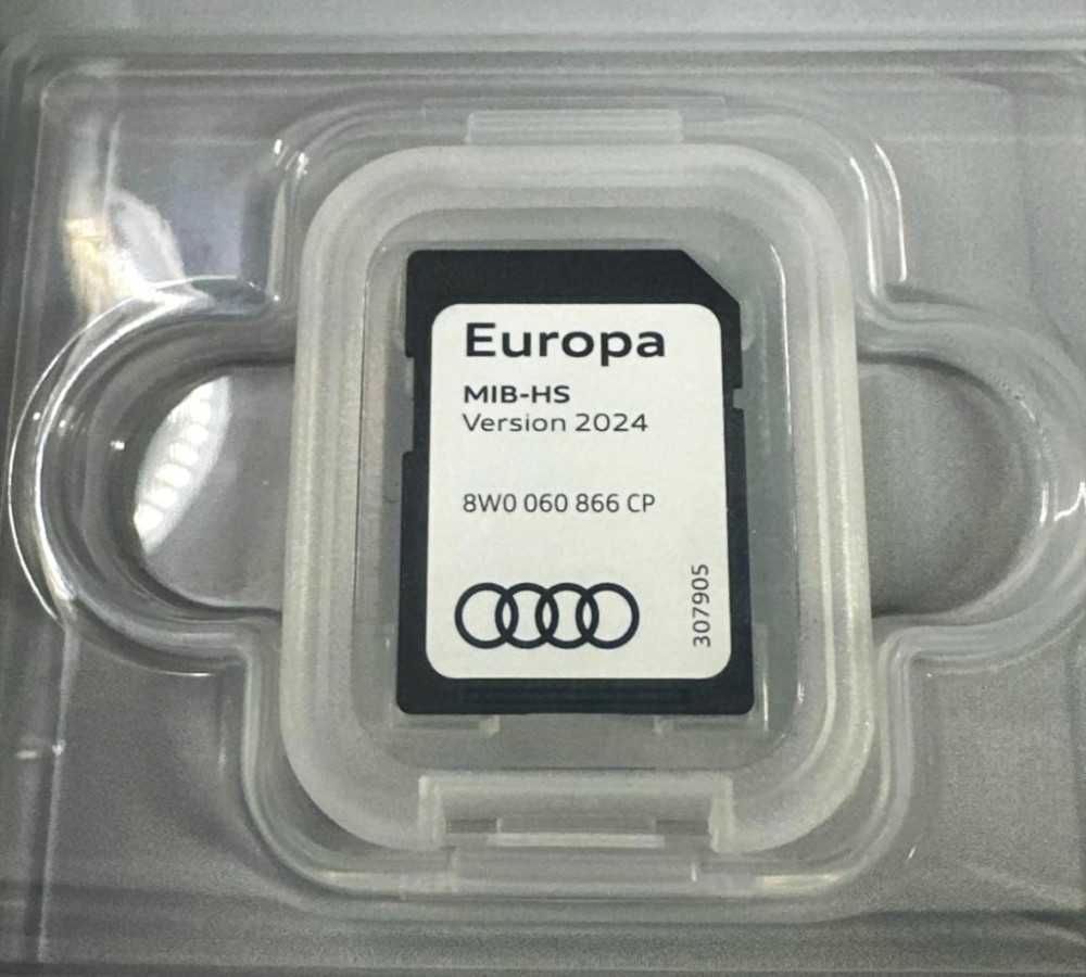 Audi CarPlay Android Auto Mapy A3 A4 A5 A6 A8 Q3 Q5 Q7 Europa 2025