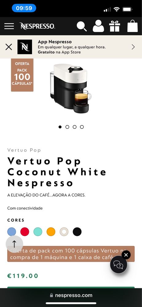 Maquina Nespresso