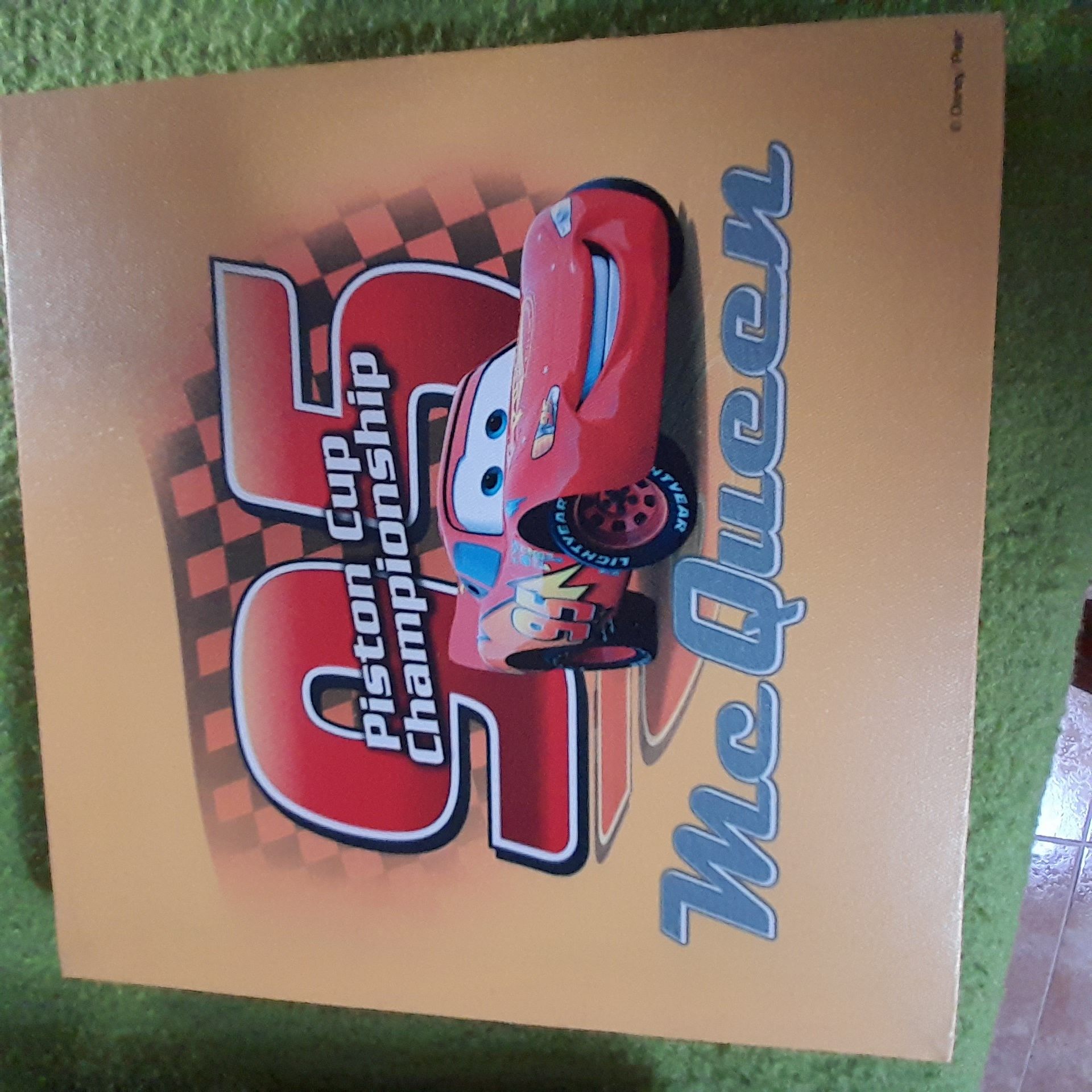 Conjunto telas infantis - filme Faisca McQueen
