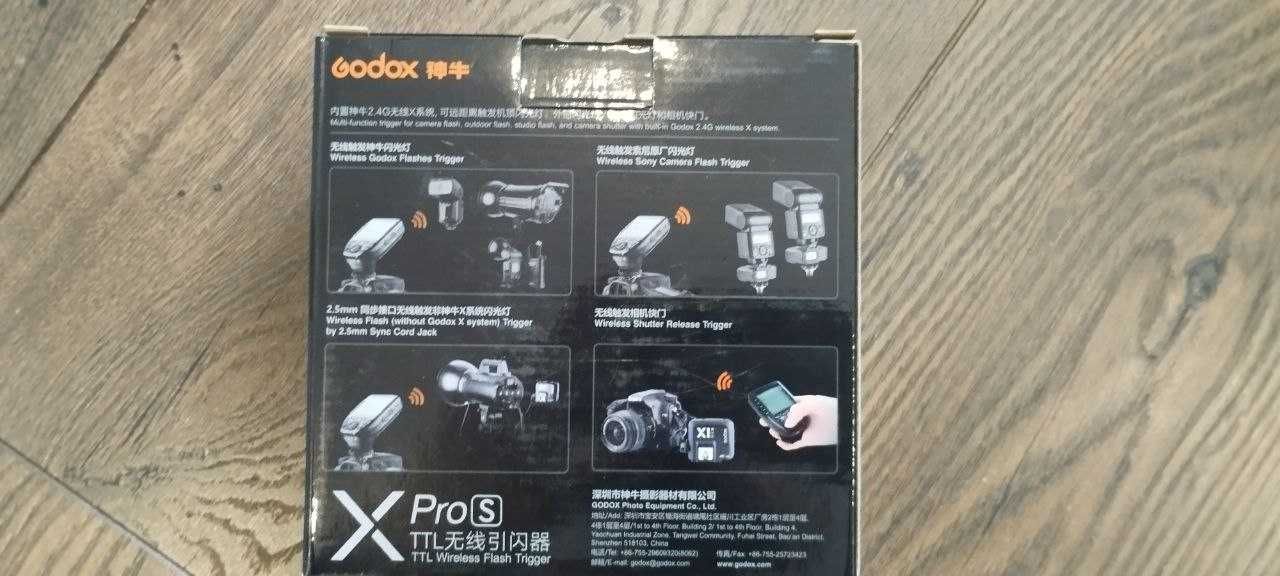 Godox Flash AD600B TTL + X PRO-S Transmissor Sony *TUDO NOVO*