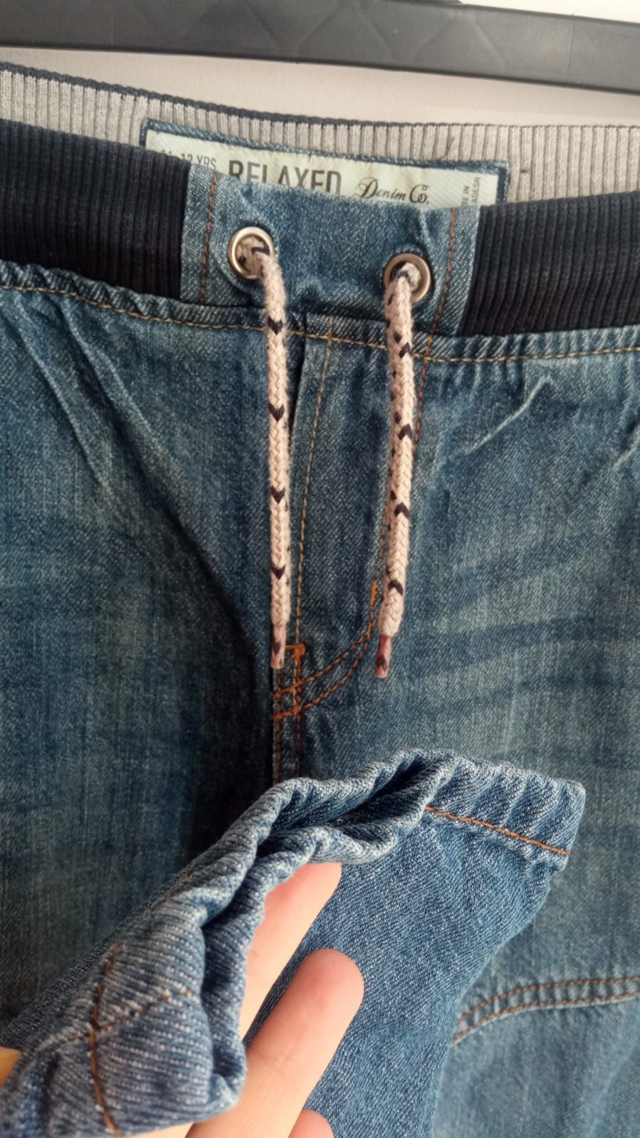 Spodnie chłopięce jeansowe 146 152 Denim Co
