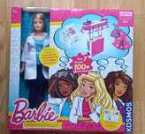 Wielki zestaw lalka Barbie naukowiec