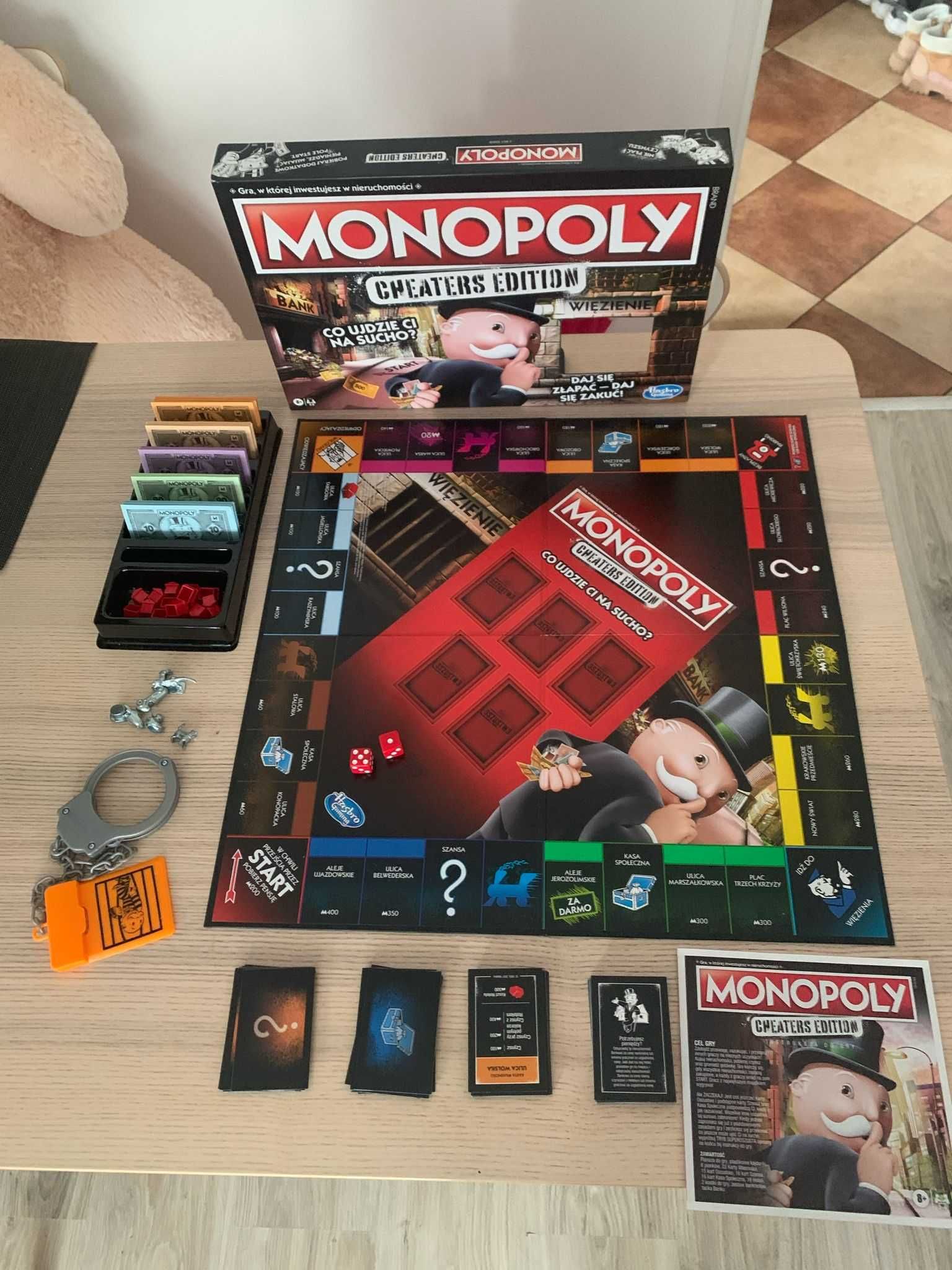 Gra MONOPOLY Cheaters edition zamienię na inną