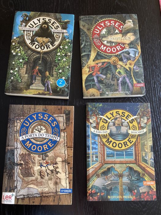 Ulisses moore coleção 5 livros