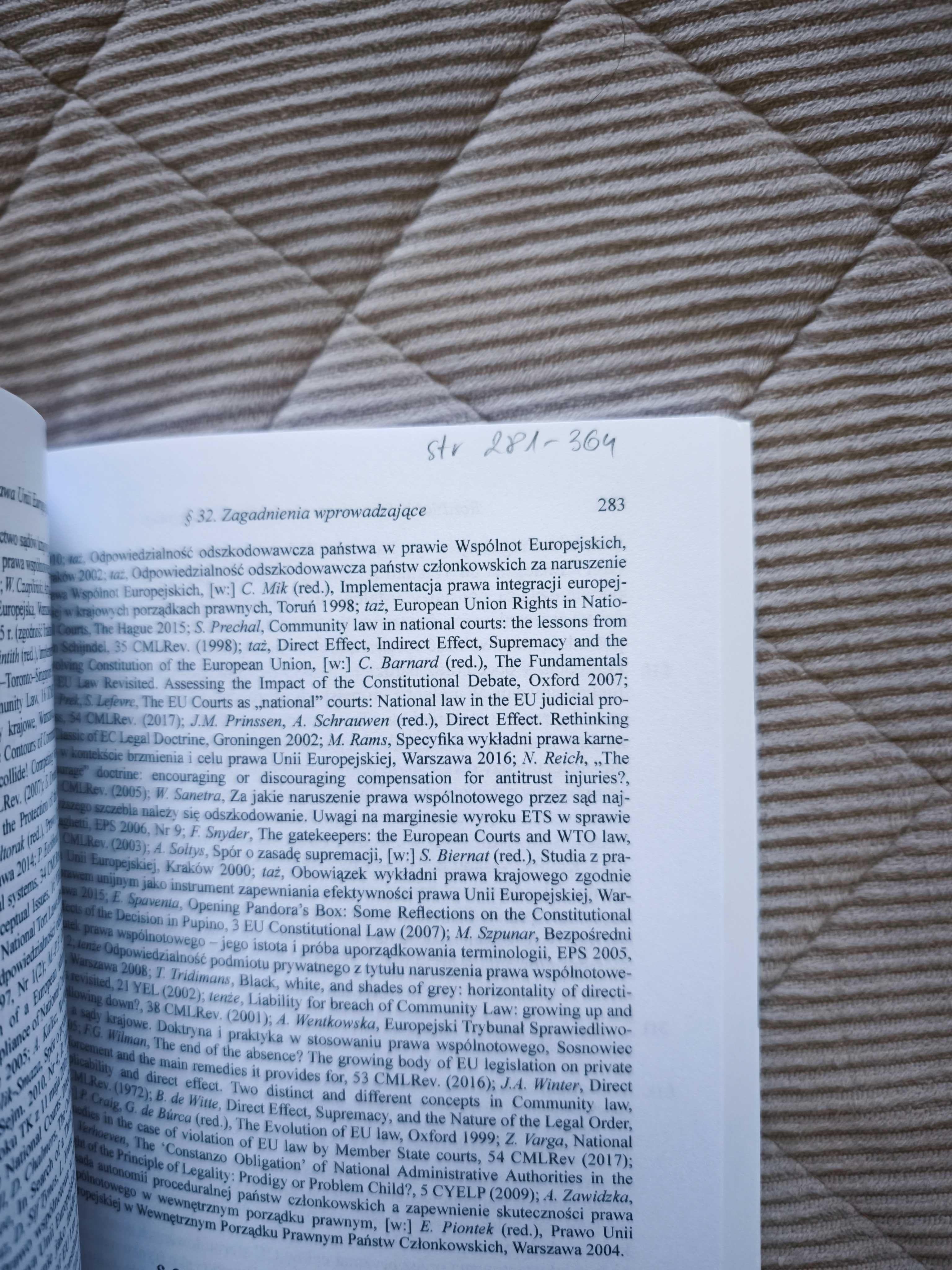 Prawo instytucjonalne Unii Europejskiej wydanie 8 C.H. Beck