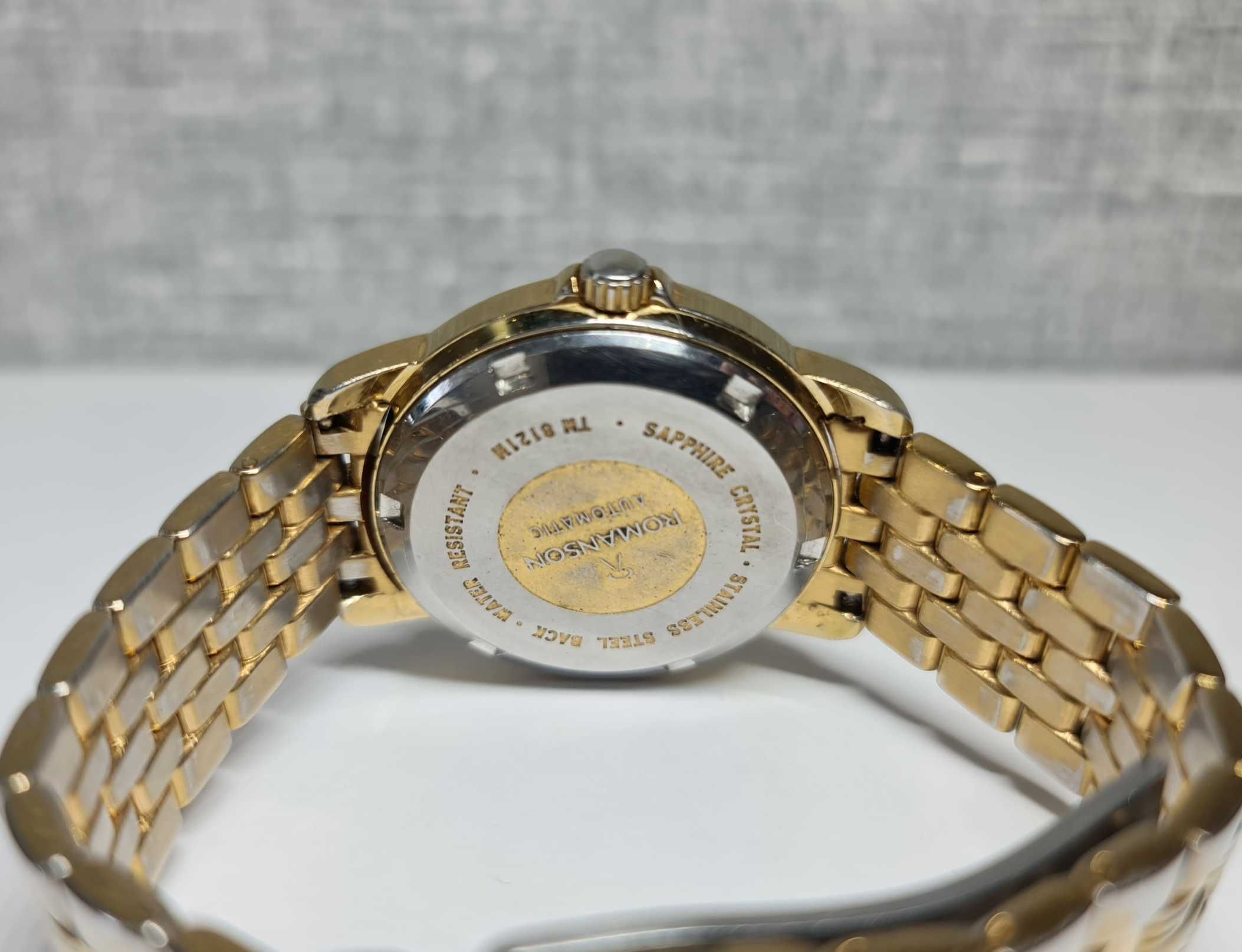 Чоловічий годинник Romanson Automatic Sapphire 34.5 mm
