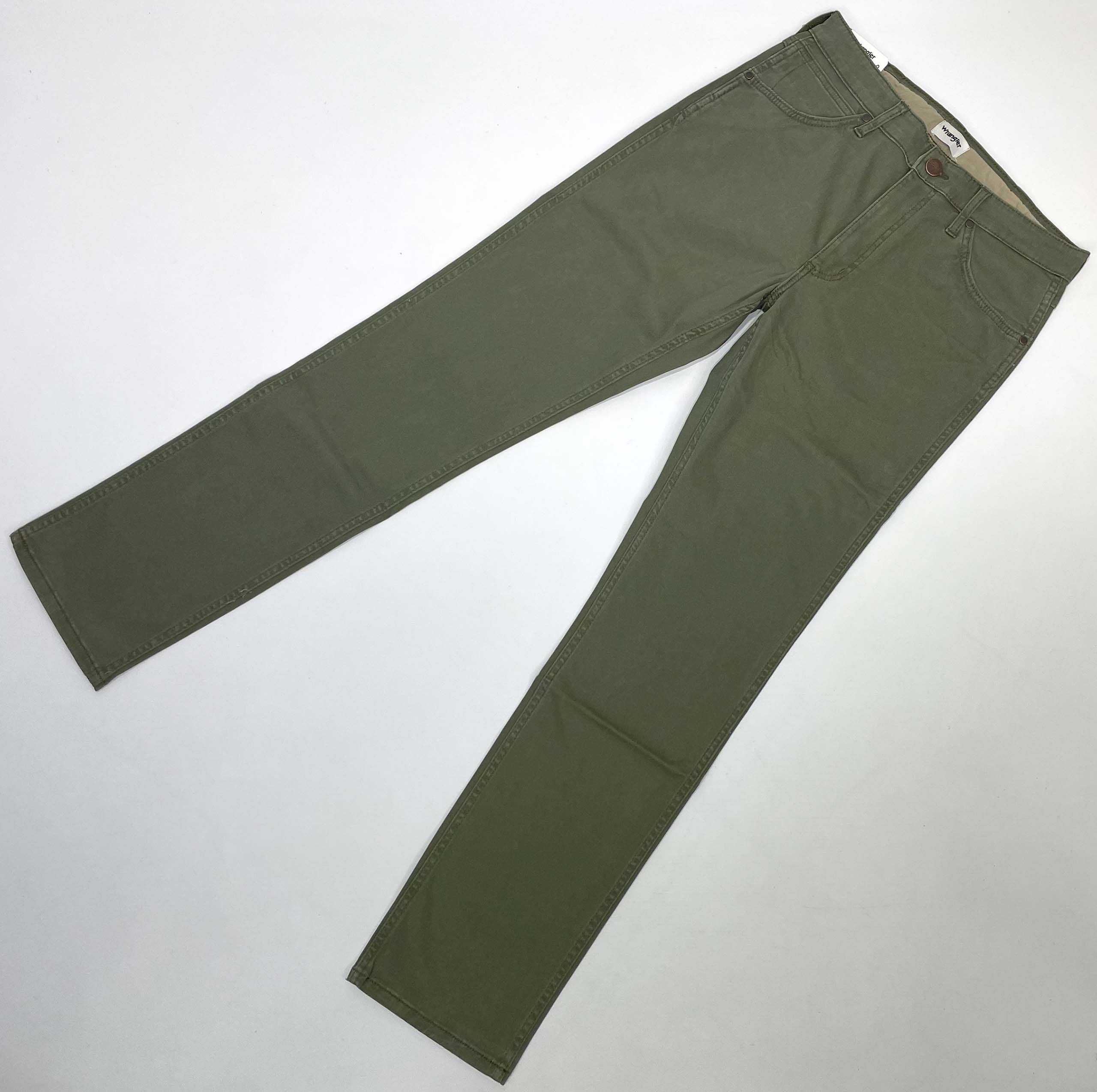 Spodnie męskie Wrangler Greensboro Militare Green W30 L32