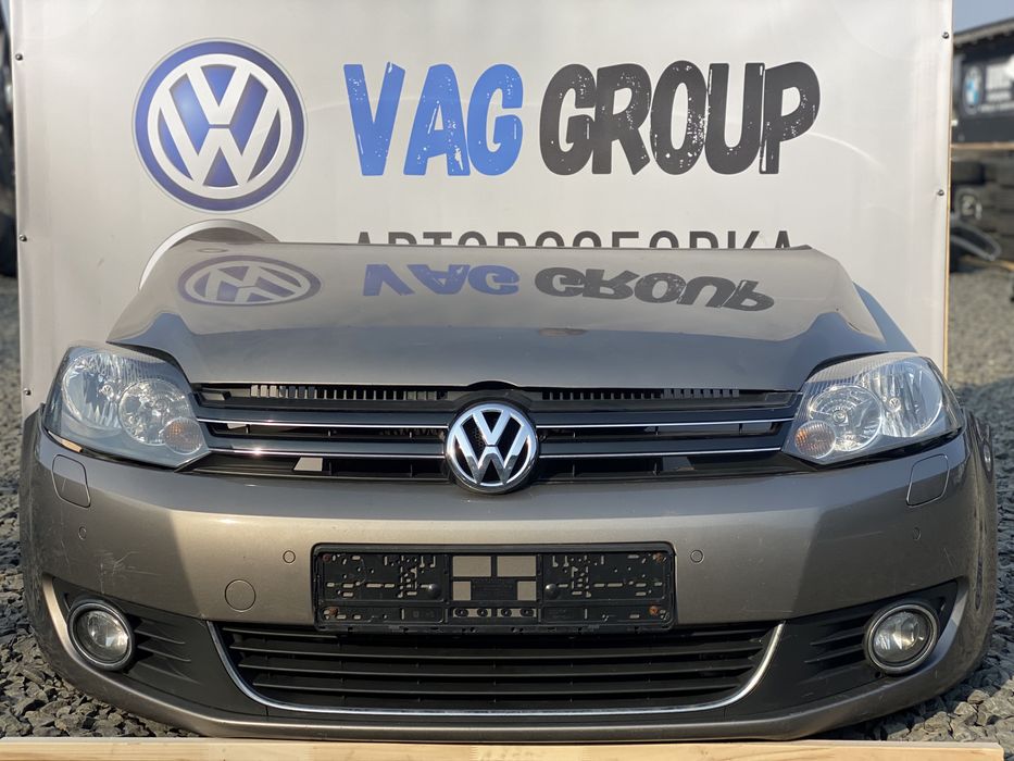 Перід гольф 6 плюс,бампер передній Golf plus,Golf 6+,решетка,фары VW