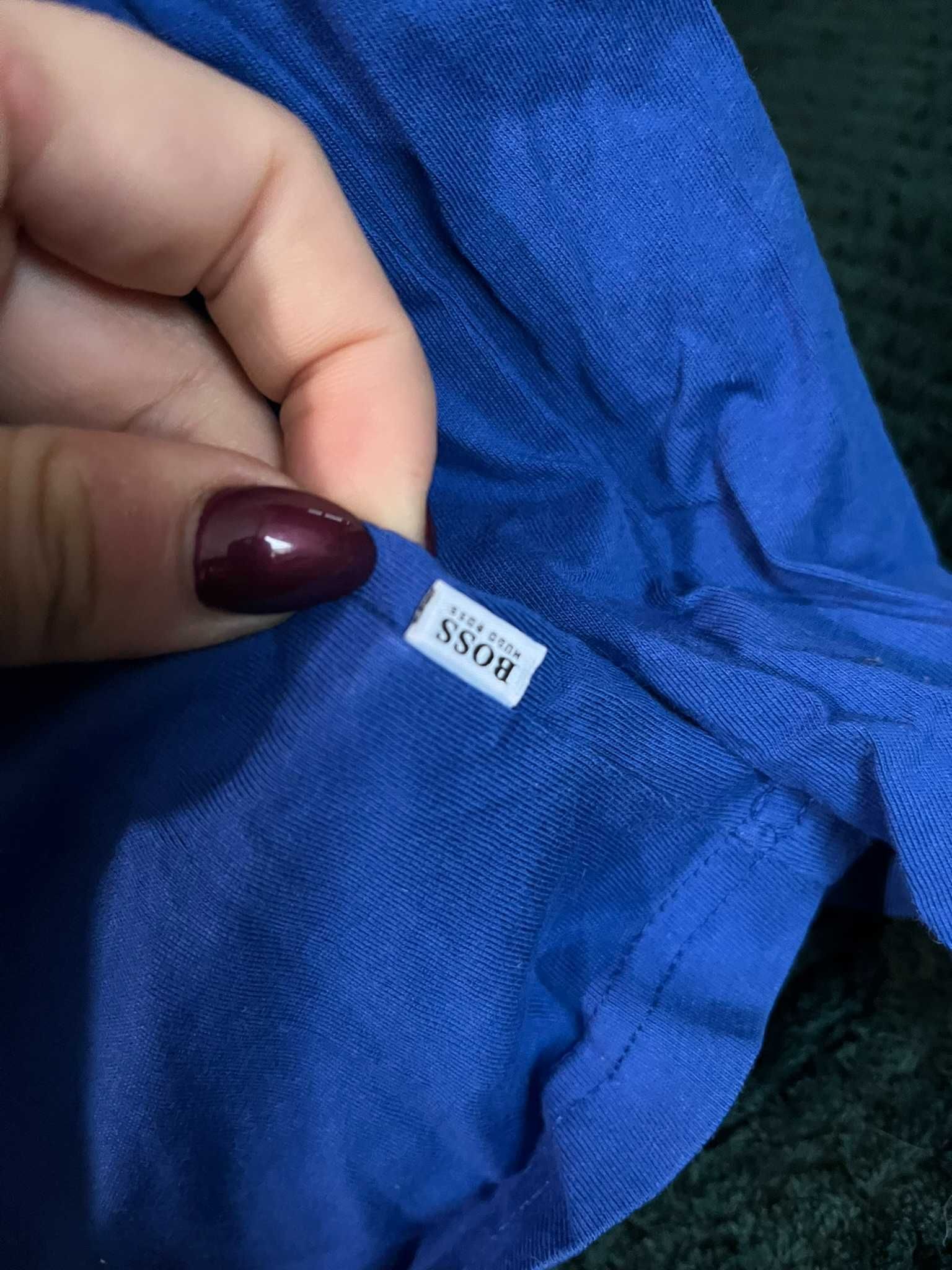 Bluzka Hugo Boss 14S niebieska