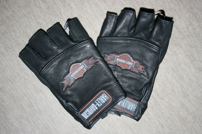 Rękawiczki, rękawice Harley Davidson, skórzane, nowe