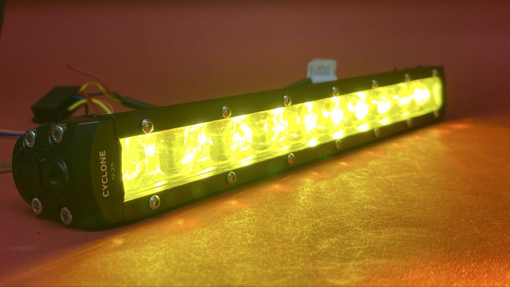 Фари робочого світла K7 лінзовані білий/жовтий колір 60W/90W/120W/150W