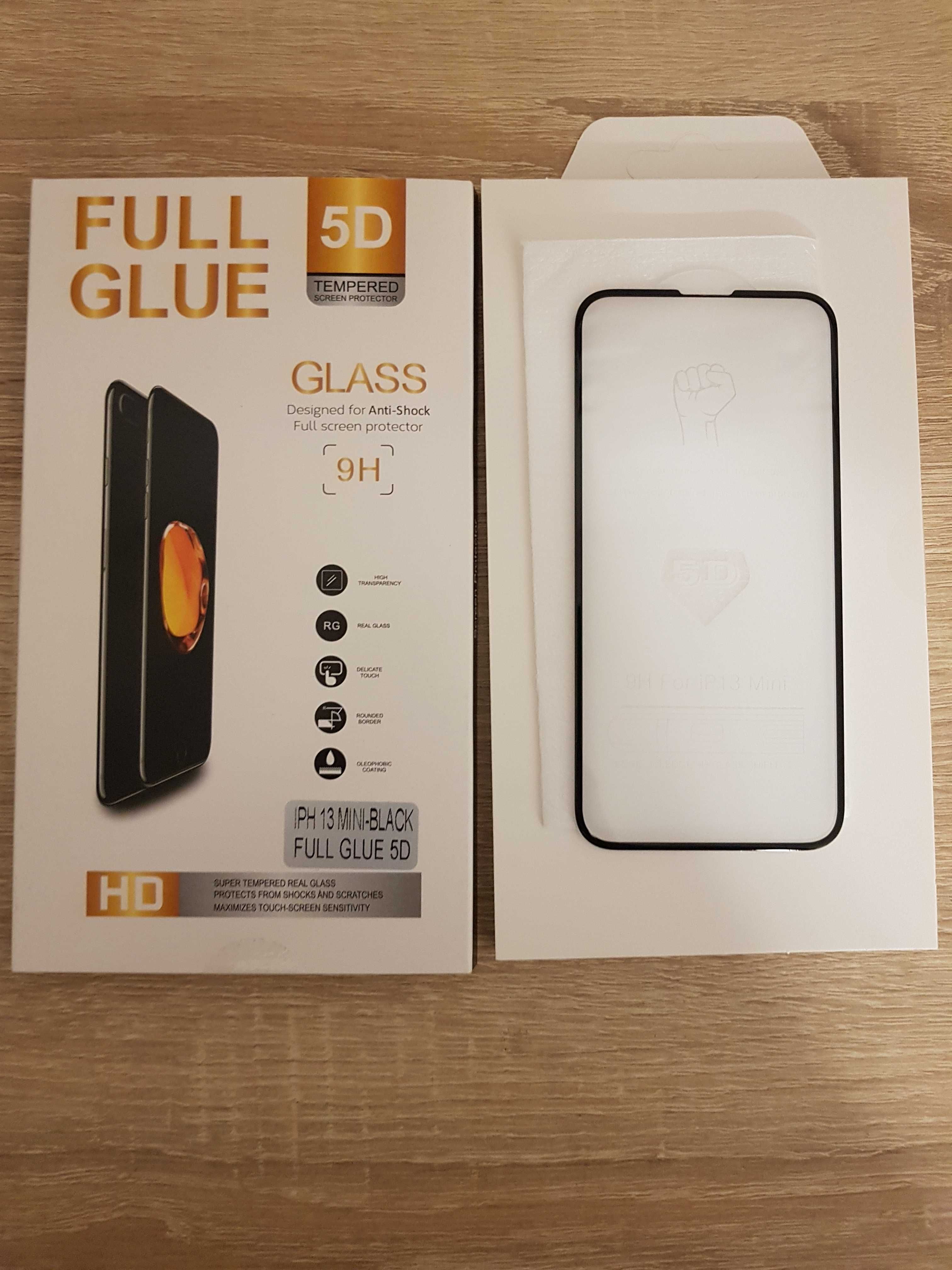 Hartowane szkło Full Glue 5D do IPHONE 13 MINI